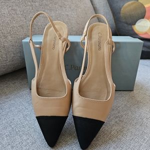 Slingback flats